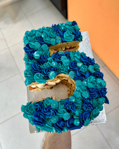 Baldi's BIG Letter Cake