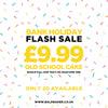 £9.99 Old School Cake