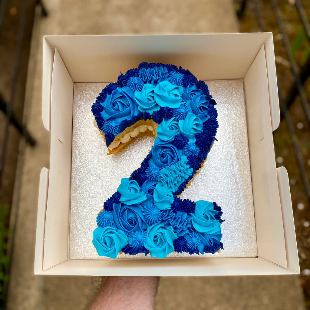 Number Cake - Buttercream topped