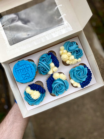 Father's Day cupcakes - Classic