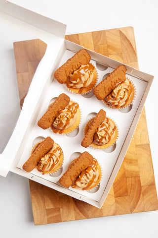 Lotus Biscoff Cupcakes