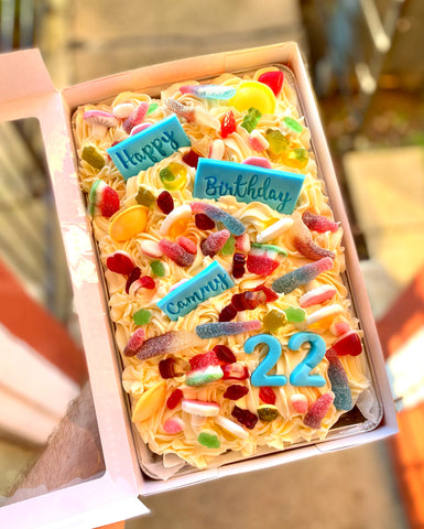 Custom Birthday Traybake