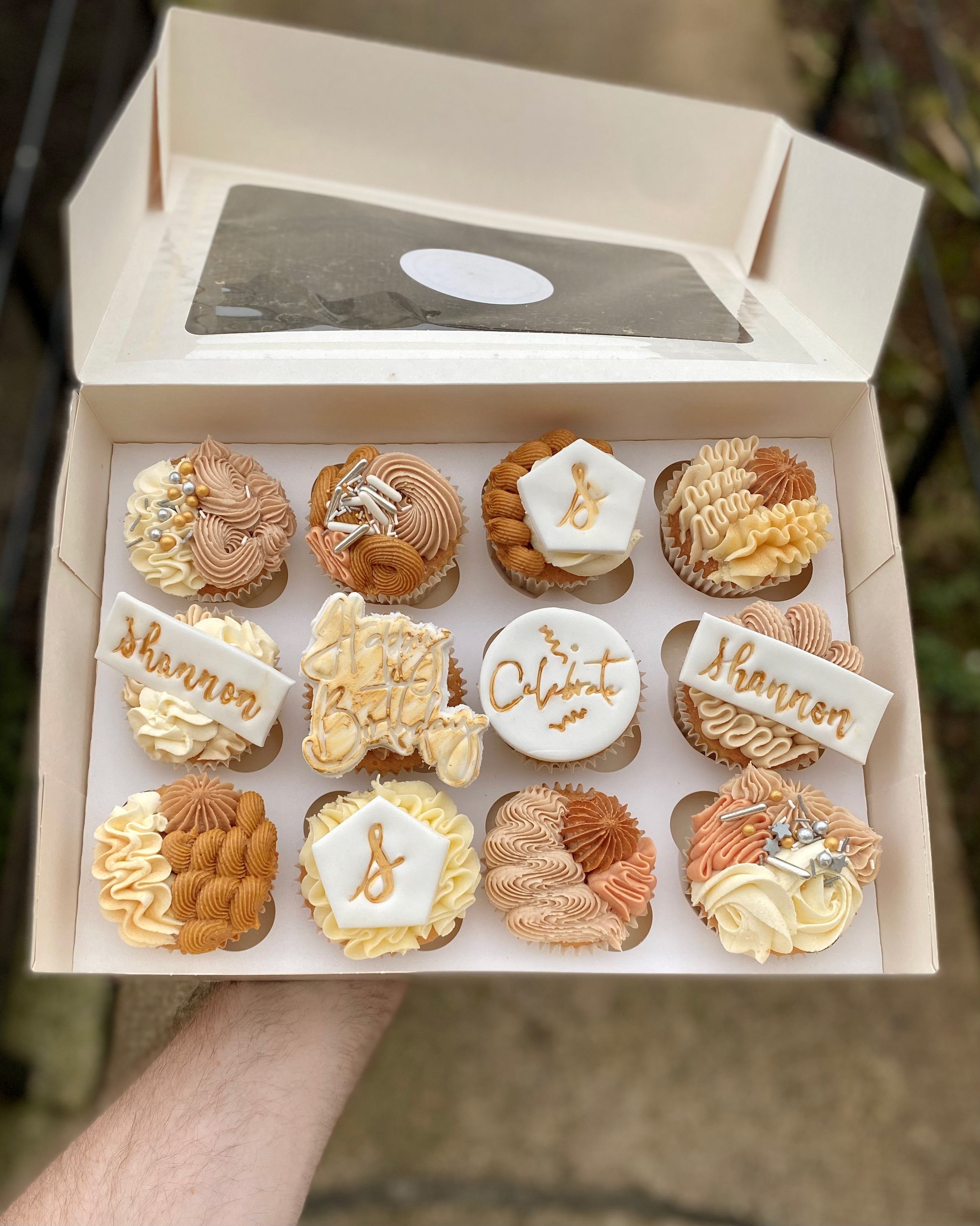 Birthday Cupcakes but fancy